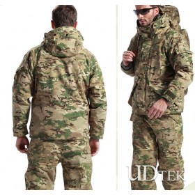 G8 two-piece set tactical clothes waterproof windproof camo coat UD6006